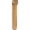 Ekena Millwork Traditional Arts and Crafts Rough Sawn Bracket w/ Offset Brace, Western Red Cedar, 6"W x 30"D x 36"H BKT0604X30X36TRA03RWR - alternate 2